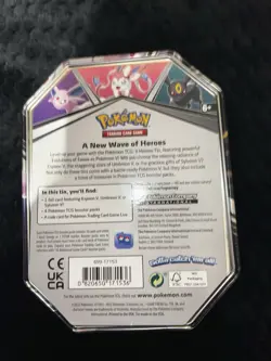 Pokemon TCG: V Heroes Sylveon V Tin - Opened - Image 2