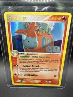 2006 Crystal Guardians Pokemon Ex Rev. Foil Camerupt 3/100 - Image 1