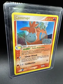 2006 Crystal Guardians Pokemon Ex Rev. Foil Camerupt 3/100 - Image 2