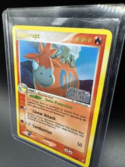 2006 Crystal Guardians Pokemon Ex Rev. Foil Camerupt 3/100 - Image 3
