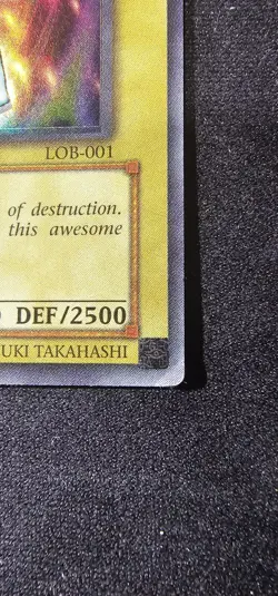 Yu-Gi-Oh! TCG Blue-Eyes White Dragon Legend of Blue Eyes White Dragon LOB-001... - Image 2