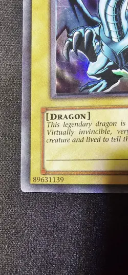 Yu-Gi-Oh! TCG Blue-Eyes White Dragon Legend of Blue Eyes White Dragon LOB-001... - Image 3