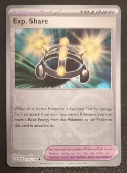 Exp. Share # 174/198 Uncommon Reverse Holo Pokemon TCG: Scarlet & Violet - Image 1