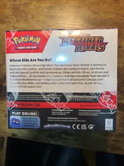 Pokemon Destined Rivals Booster Box - Scarlet Violet SV10 FACTORY SEALED - Image 2