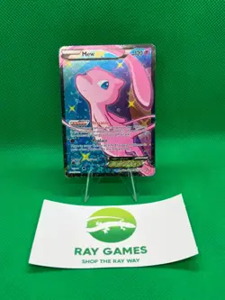 Pokemon TCG Mew EX RC24/RC25 Legendary Treasures Radiant Collection Holo HP - Image 1