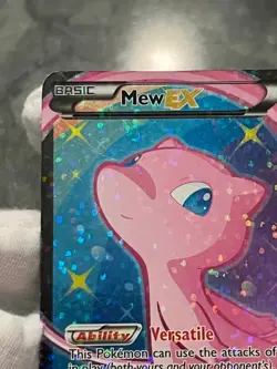 Pokemon TCG Mew EX RC24/RC25 Legendary Treasures Radiant Collection Holo HP - Image 4