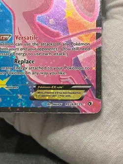 Pokemon TCG Mew EX RC24/RC25 Legendary Treasures Radiant Collection Holo HP - Image 5