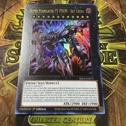 Yugioh! Super Starslayer TY-PHON - Sky Crisis RA04-EN072 Ultra Rare NM - Image 1