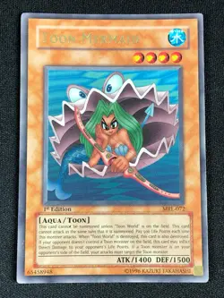 YUGIOH TOON MERMAID MRL-072 1ST ULTRA (NM) - Image 1