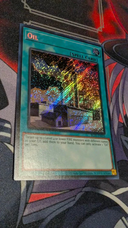 Yugioh! Oil - BLTR-EN026 - Secret Rare - 1st Edition Near Mint, English - Image 1