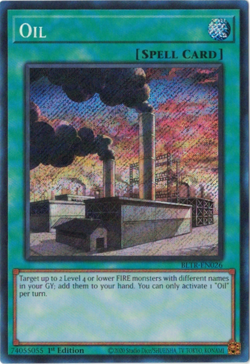 Yu-Gi-Oh! Oil (NM) 1st Edition Secret Rare BLTR-EN026 - Image 1