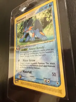 Pokemon TCG Swampert EX Ruby and Sapphire Card 23/109 Regular Rare NM - Image 4