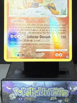 Pokemon Card Arcanine 22/132 Secret Wonders Reverse Holo Rare Light Play - Image 3