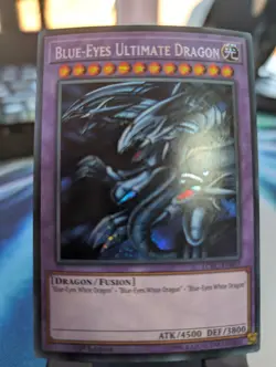 YuGiOh! Blue-Eyes Ultimate Dragon LCKC-EN057 Secret Rare 1st Ed - Image 1