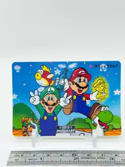 Super Mario Kart Card BANPRESTO Nintendo 1993 Japan #4 - Image 2
