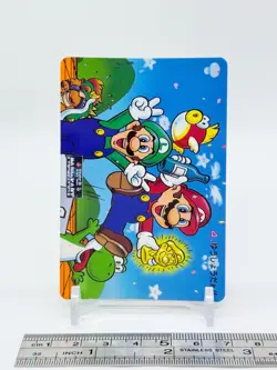 Super Mario Kart Card BANPRESTO Nintendo 1993 Japan #4 - Image 3