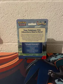 Pokemon Cards My First Battle Bundle Pikachu Bulbasaur Charmander Squirrel Set - Image 2