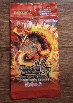 Monster Hunter Hunting Cards Booster SEALED Set 07 - Image 1