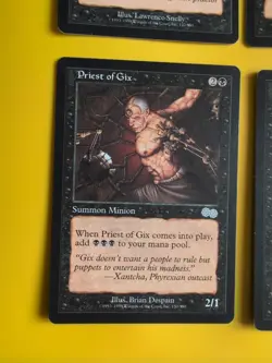 MTG 6 Card.Urza's Saga Black. Rain Of filth,Duress,Exhume,Dark Ritual,Void &Gix - Image 3