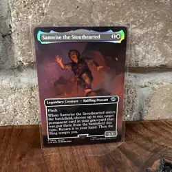 Magic The Gathering One Ring Promo Set Of 4 Frodo Sam Gollum Lord Of The Rings - Image 4