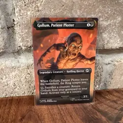 Magic The Gathering One Ring Promo Set Of 4 Frodo Sam Gollum Lord Of The Rings - Image 5