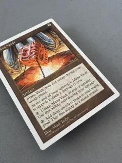 Mana Vault MTG 5th Edition-Never Played Near Mint/Mint-Vintage Magic-Gradable - Image 4