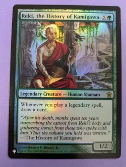 MTG Magic: The List: Reki, the History of Kamigawa Foil #142/165 Rare - NM - Image 1
