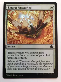 MTG Iconic Masters Emerge Unscathed Foil 019/249 LP - Image 1
