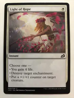 MTG Ikoria: Lair of Behemoths Light of Hope 020/274 LP - Image 1