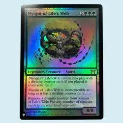 Myojin of Life's Web Foil, Mystery Booster, Near Mint, Magic the Gathering MTG - Image 1