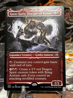 MTG | Goro-Goro, Disciple of Ryusei (Showcase Samurai) [NEO] NF - Image 1