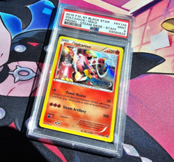 Volcanion 2016 Pokemon XY Steam Siege #XY145 Black Star ⚠ STAFF PROMO ⚠ PSA 9 - Image 1