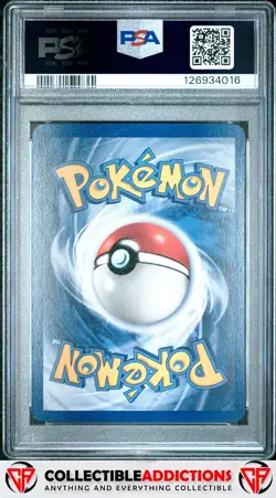 1999 Pokemon Fossil #5 Gengar-Holo 1st Edition PSA 7 - Image 2