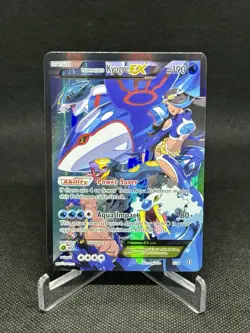 Pokemon TCG Team Aqua's Kyogre EX 6/34 Double Crisis LP/NM Free Fast Shipping - Image 1