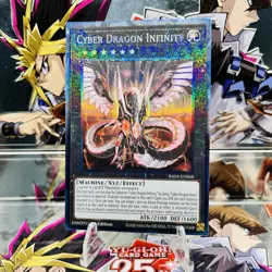 Yugioh Cyber Dragon Infinity RA04-EN068 PCR 1st Ed Near Mint - Image 1
