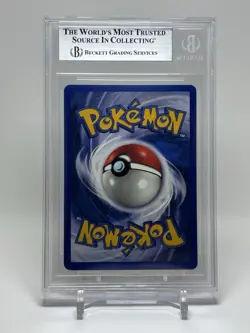 2000 Pokemon Holo SWIRL Meowth Game Boy Black Star Promo #10 Graded CGC 7.5 - Image 2