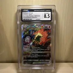 CGC 8.5 Charizard VSTAR SWSH262 NM-MINT+ FULL ART HOLO Black Star PROMO Pokemon - Image 1