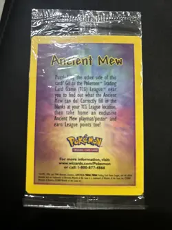 Ancient Mew - WotC First Movie Promo SEALED Pokemon - NM/MINT - Image 1
