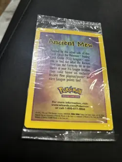 Ancient Mew - WotC First Movie Promo SEALED Pokemon - NM/MINT - Image 2
