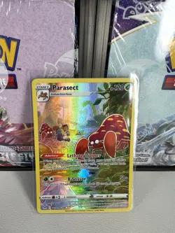 Pokemon TCG Parasect Lost Origin Trainer Gallery TG01/TG30 Holo Ultra Rare - Image 1