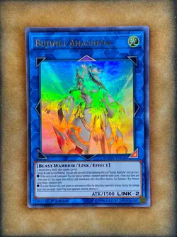 Yugioh Bujinki Ahashima DUOV-EN018 Ultra Rare 1st Ed NM - Image 1