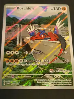 Koraidon - 014 (Pokemon Center Exclusive) 014 Sv: Scarlet & Violet Promo... - Image 2