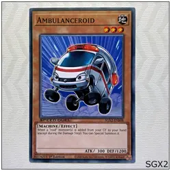 Ambulanceroid - SGX2-ENB08 - Common 1st Edition Yugioh - Image 1