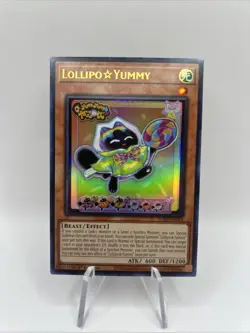 Yu-Gi-Oh! Lollipo Yummy - JUSH-EN018 - Ultra Rare - NEAR MINT! - Image 1