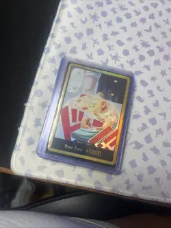 Gold Frame DON !! Card Sanji GOLD DON ONE PIECE PRB-02 The Best Vol.2 ENGLISH - Image 1