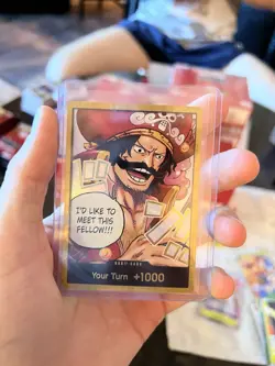 DON!! Card (Gol.D.Roger) (Gold) Carrying On His Will Foil - Image 1