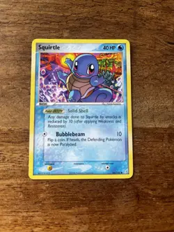 Squirtle 64/100 - Near Mint - EX Crystal Guardians Pokemon Card TCG - Image 1