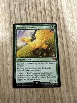 Traveling Chocobo - Universes Beyond: Final Fantasy FIN #0210 - Regular MTG Card - Image 1