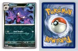 Haunter #56/91 SV Paldean Fates Pokemon 2024 Reverse Holo Common TCG Card - Image 1