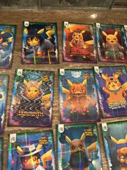 POKEMON PIKACHU COSPLAY! NON TCG Lot OF 40+ cards - Image 3